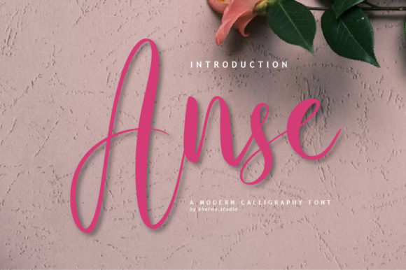 Anse Script: A Handwritten Font for Creative Projects