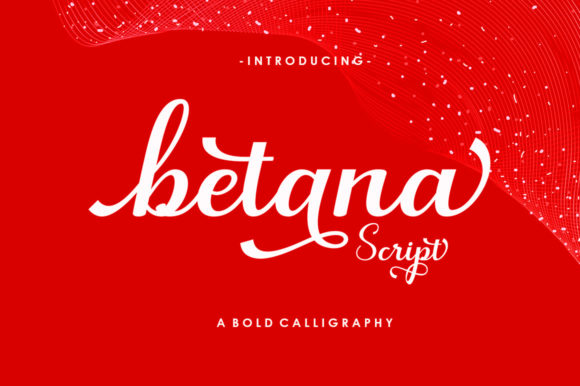 Betana Script Font for Creative Makers