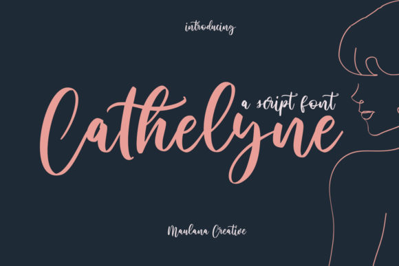 Cathelyne Script: A Casual Script Font for Creative Projects