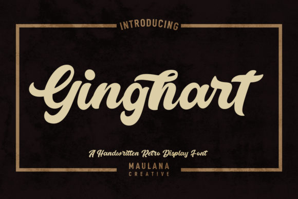 Ginghart Script Font Review