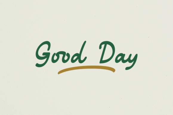 Good Day Script Font for Web Design