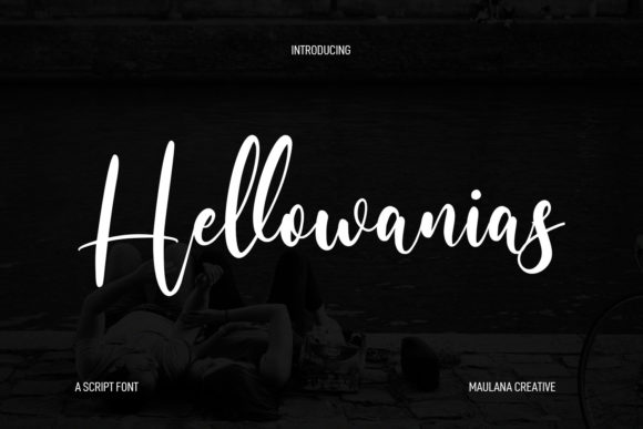 Hellowanias Script for Elegant Branding