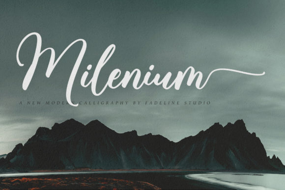 Milenium Script Font Review