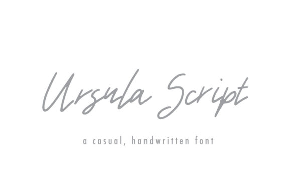 Ursula Script: A Font for Business Style