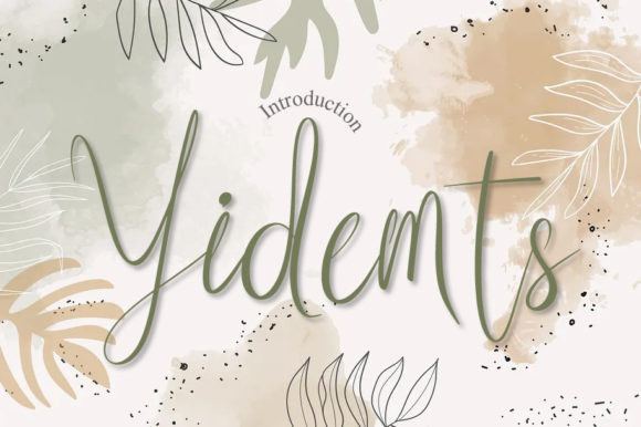 Yidemts Script Font Review